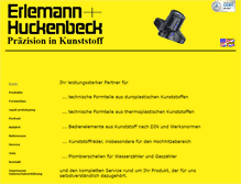Tablet Screenshot of erlemann-huckenbeck.de